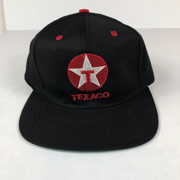 Texaco Halvoline Racing Ernie Irvan Hat Snap Back Adjustable Black Embroidered - Picture 3 of 12